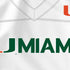 University of Miami White Jersey Nintendo 2DS XL (2017) Skin